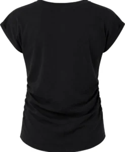 Sport-Shirt mit seitlicher Raffung