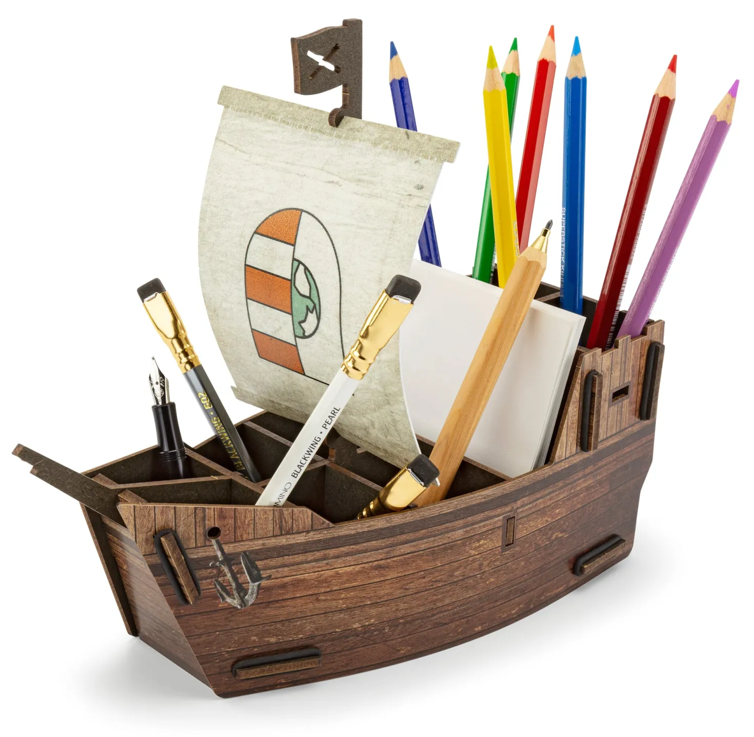 Stiftebox Piratenschiff