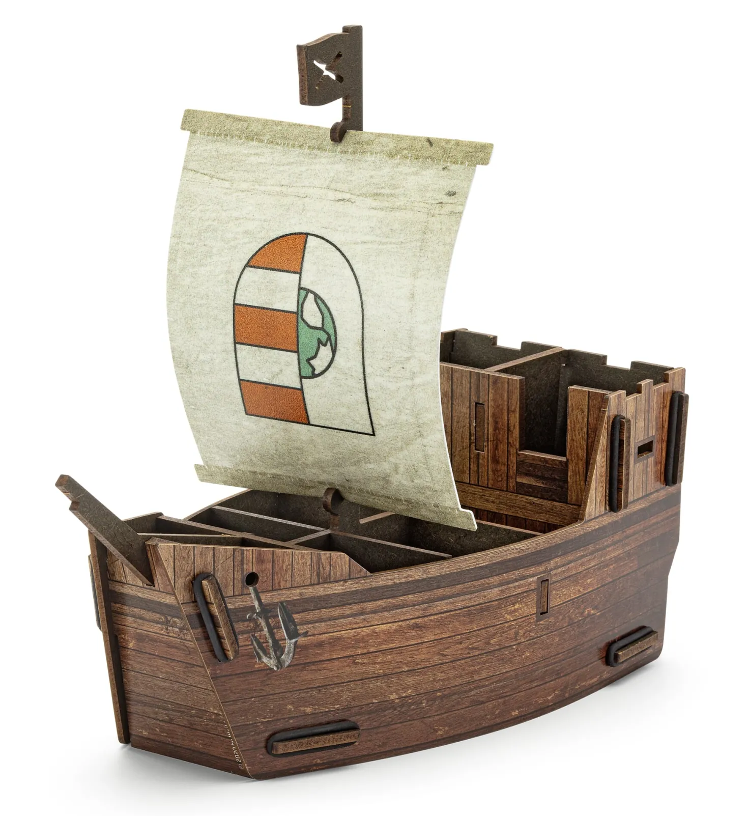 Stiftebox Piratenschiff