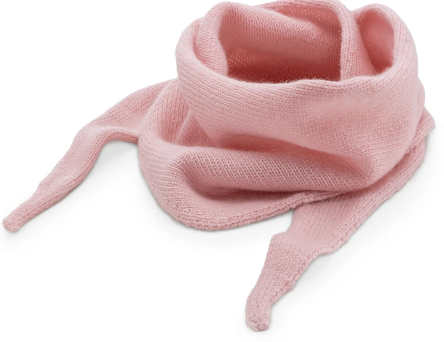 Strickschal Wolle, Rosa