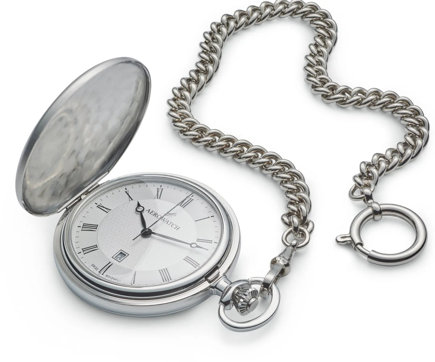 Taschenuhr Savonette Quarz