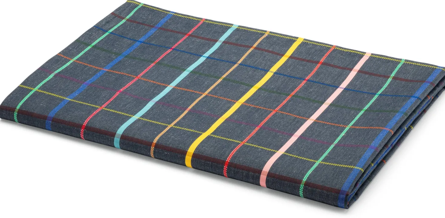 Tischdecke bunt kariert