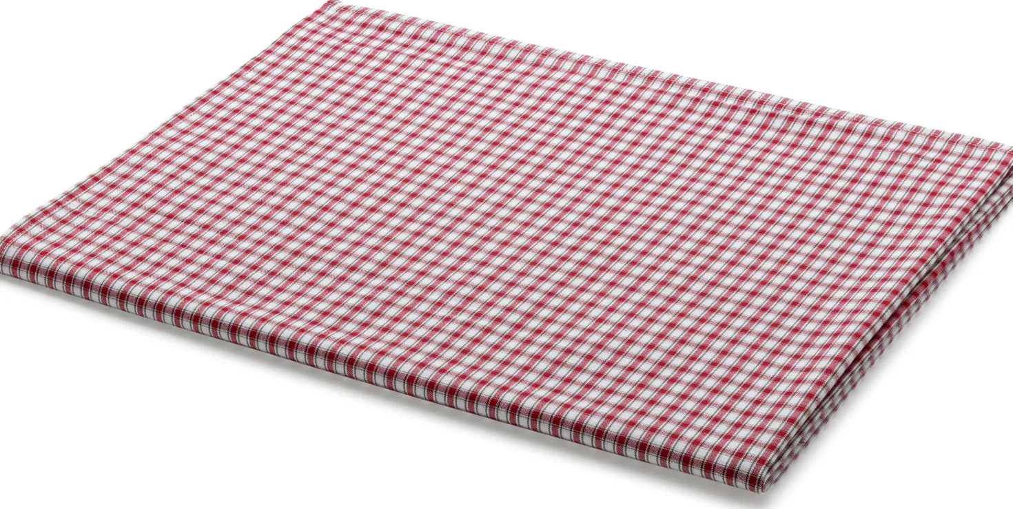 Tischdecke rot-weiß kariert