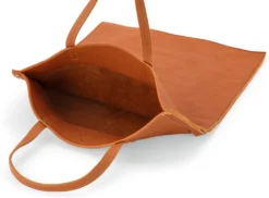 Tote Bag Leder, cognac