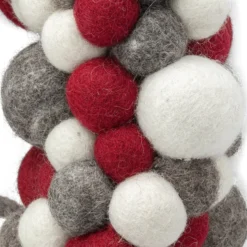 Türkranz Filz Winterfarben
