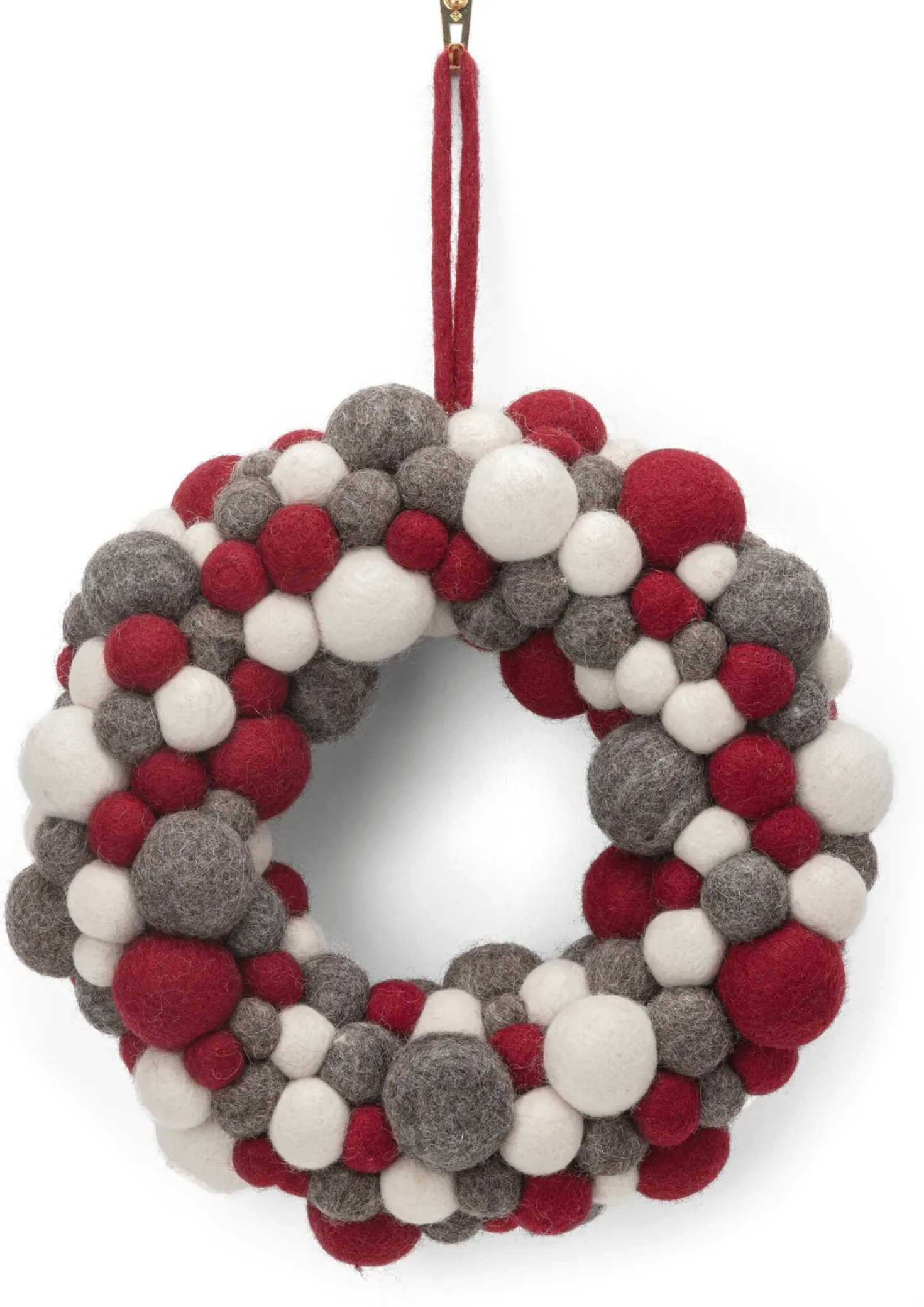 Türkranz Filz Winterfarben