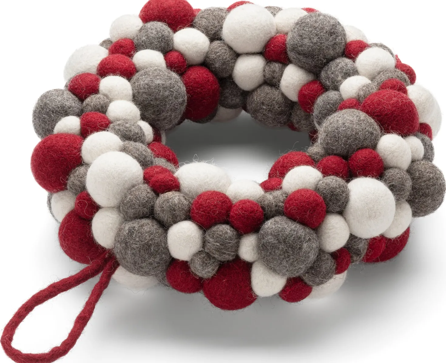 Türkranz Filz Winterfarben