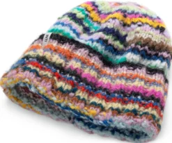 Unisex-Strickmütze, Multicolor