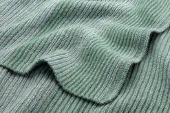 Unisex-Strickschal meliert