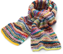 Unisex-Strickschal, Multicolor