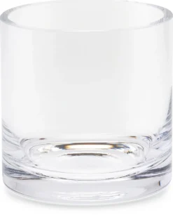 Vase Glas zylinderförmig