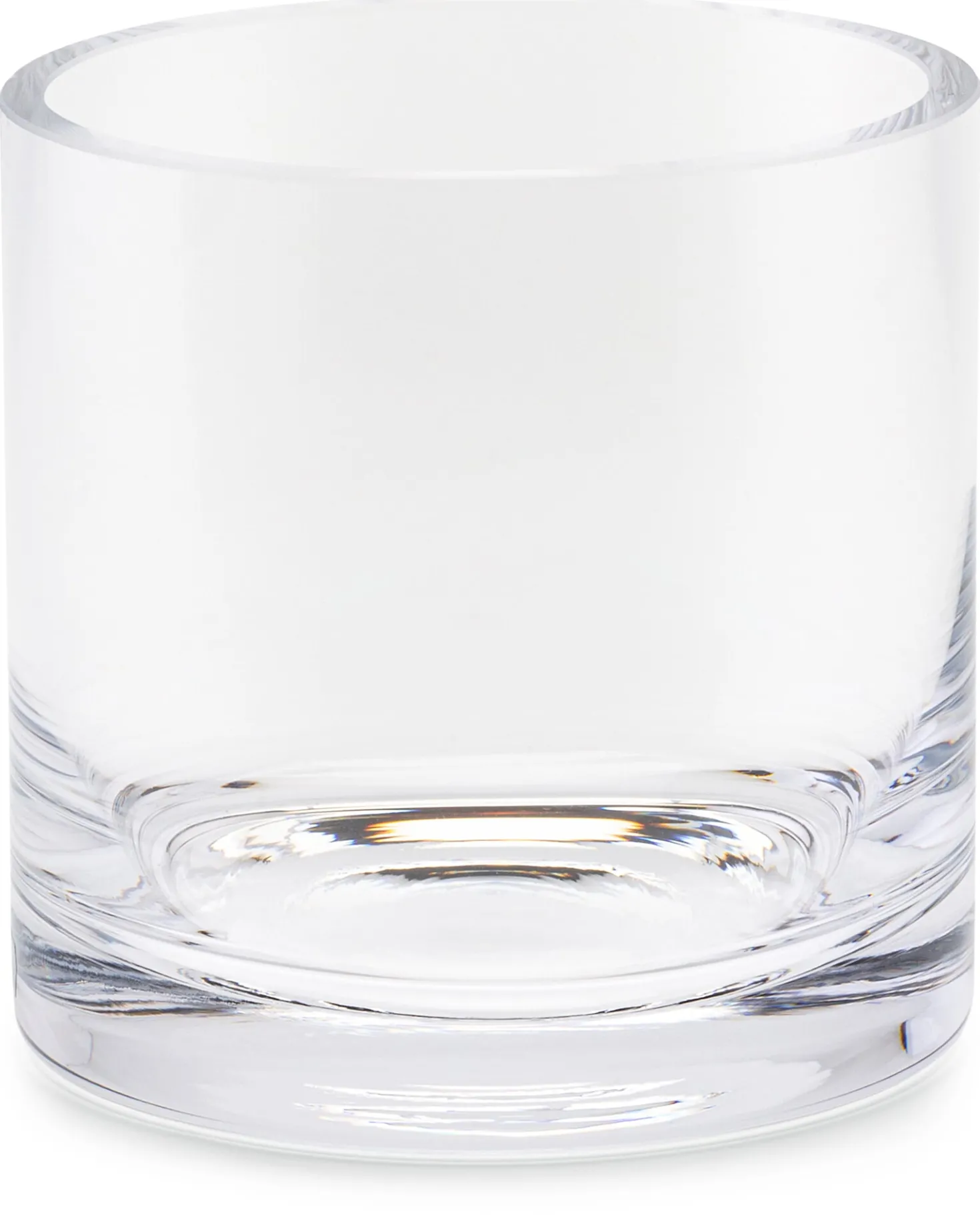 Vase Glas zylinderförmig