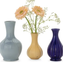 Vase Heritage hellblau