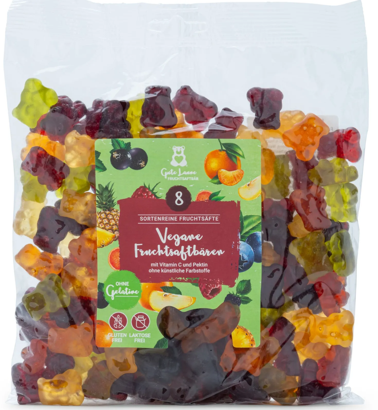 Vegane Fruchtsaftbären 500 g
