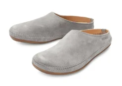Velourspantoffel