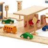 Verkehrsampel Holz