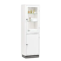 Vitrine Stahlblech schmal