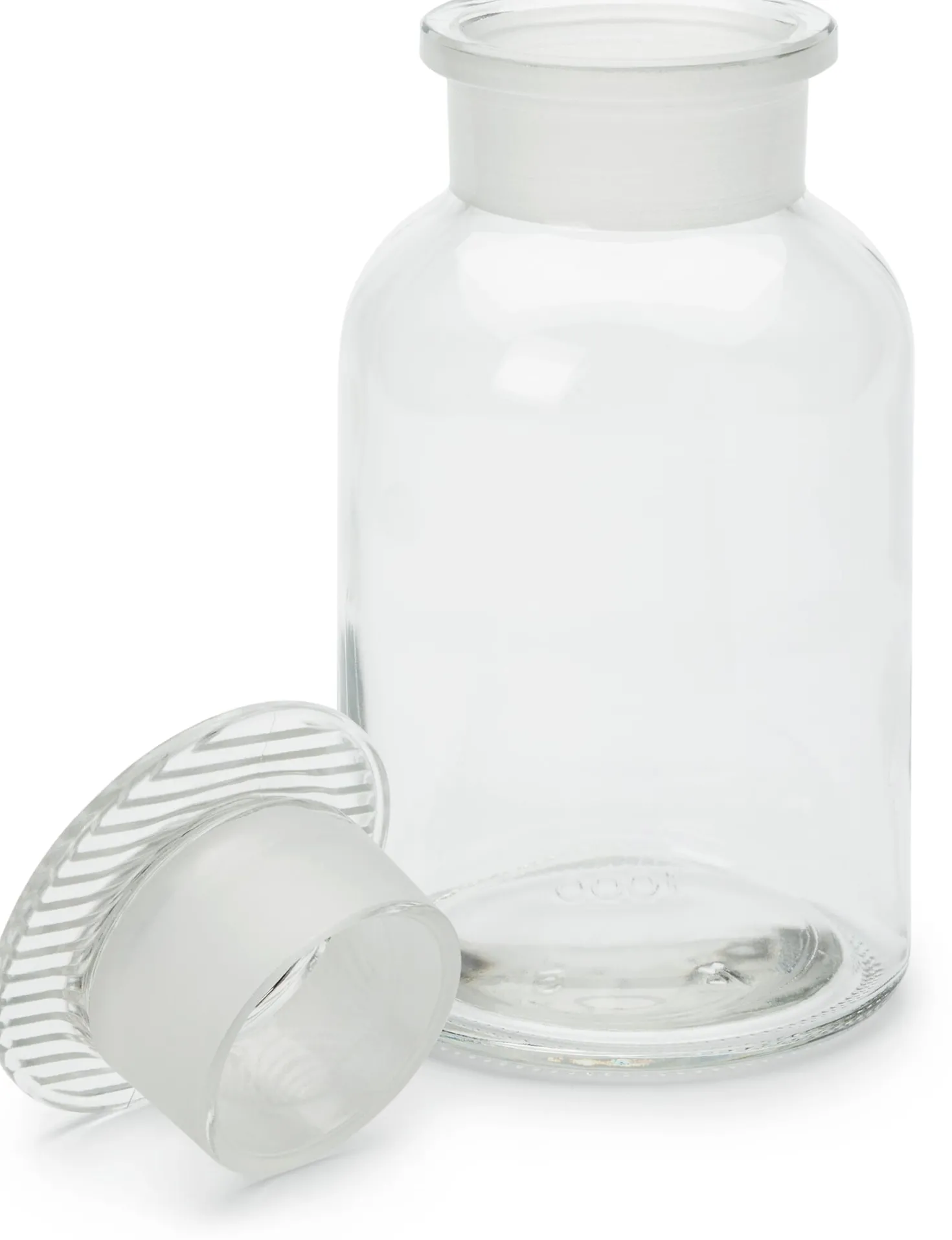 Vorratsflasche mit Glasstopfen
