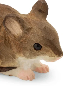 Waldmaus Lindenholz handgeschnitzt