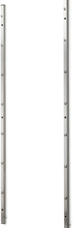 Wandhakenschiene zu Regalsystem Inox