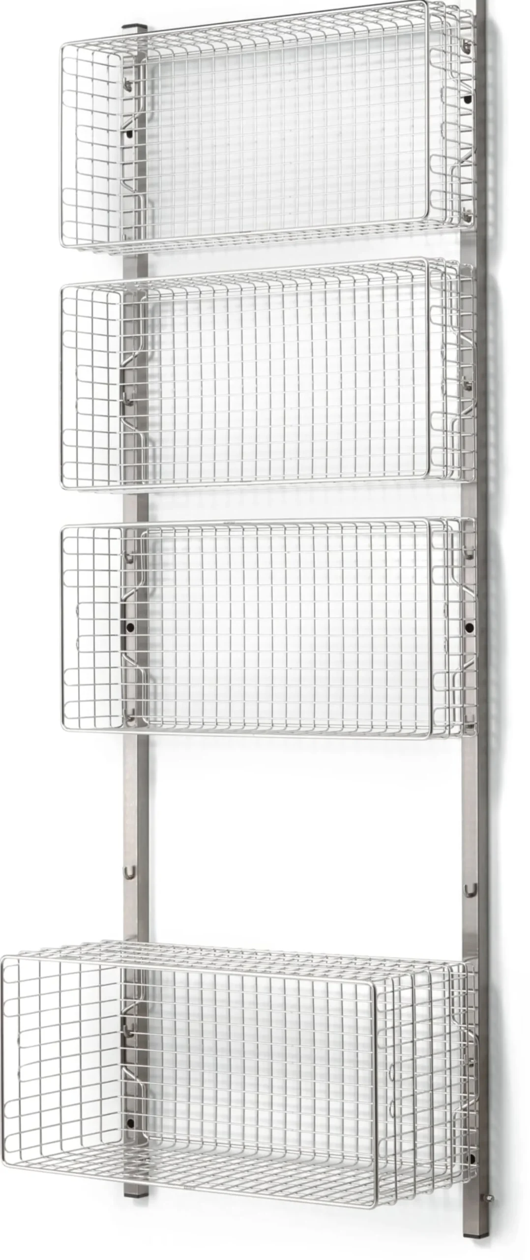 Wandhakenschiene zu Regalsystem Inox