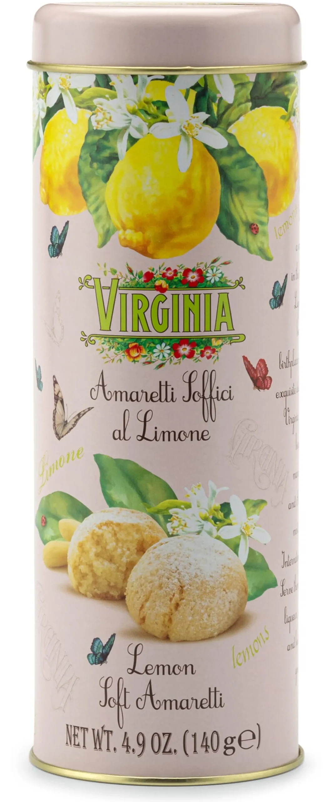 Weiche Mandelamaretti Zitrone