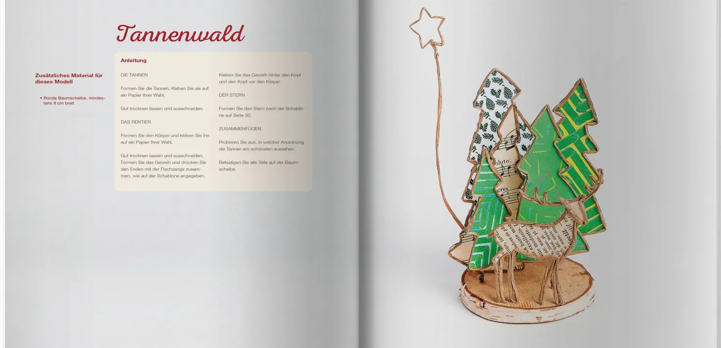 Weihnachtliches aus der Papierwerkstatt