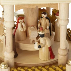 Weihnachtspyramide traditionell dreistöckig