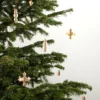 Weihnachtsschmuck Birkenrinde