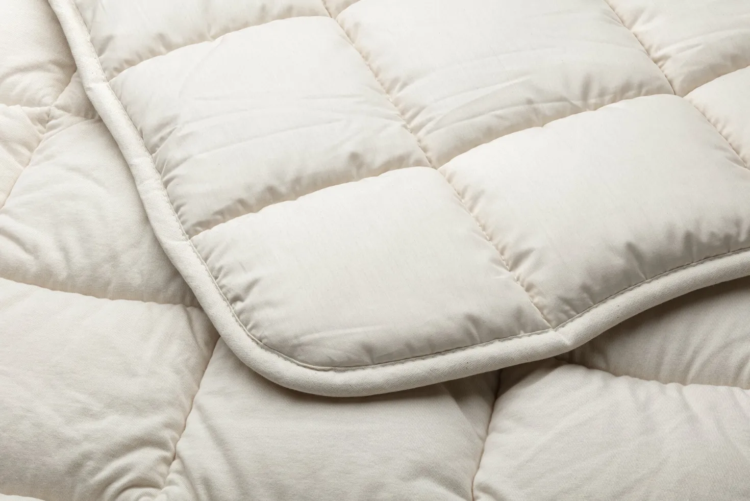 Wendeunterbett Seide-Wolle