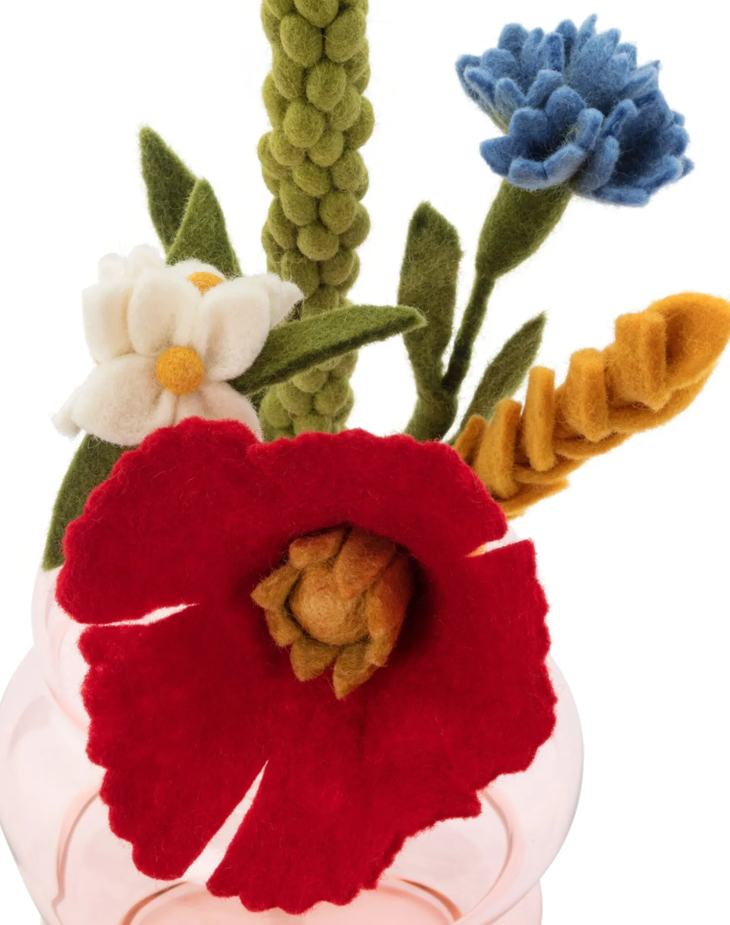 Wildblumenstrauß Filz