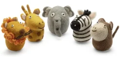 Wildtiere Safari Filz