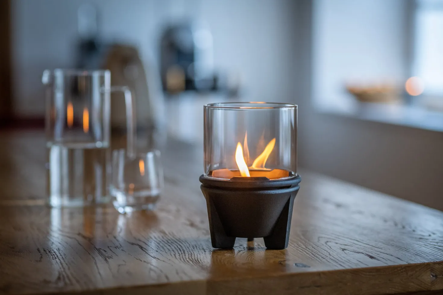 Windlichtaufsatz für kleines Schmelzfeuer® Keramik