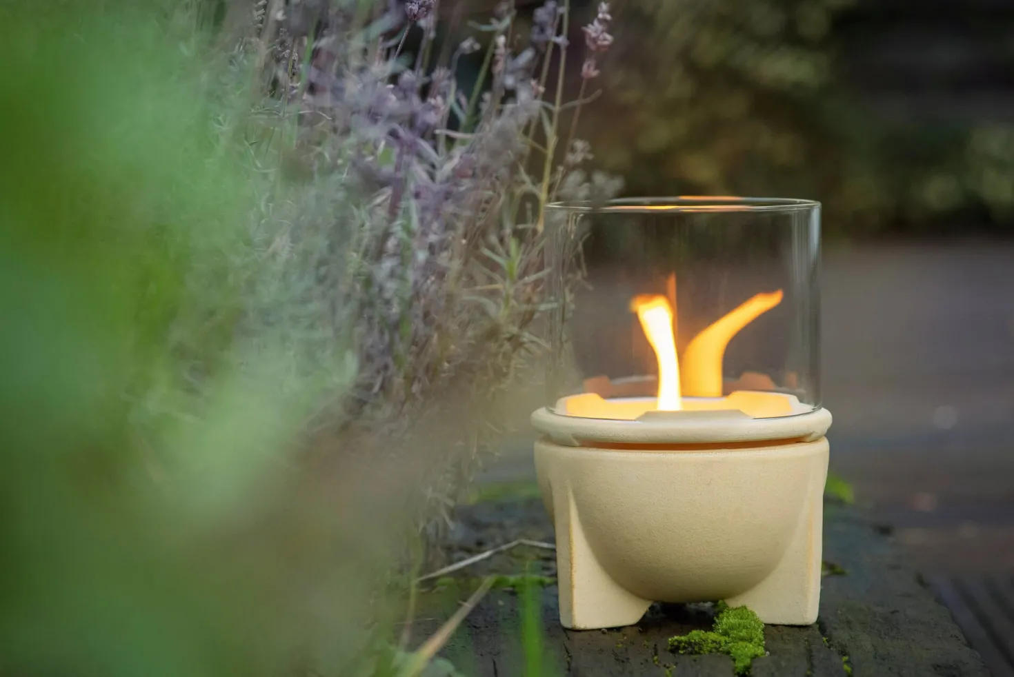 Windlichtaufsatz für kleines Schmelzfeuer® Keramik