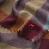 Wolltuch mit Kaschmiranteil N° 854, Blau