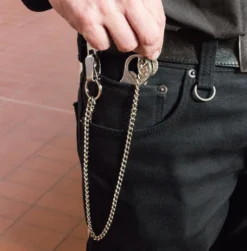 Zweifach-Schlüsselkette mit Gürtelclip